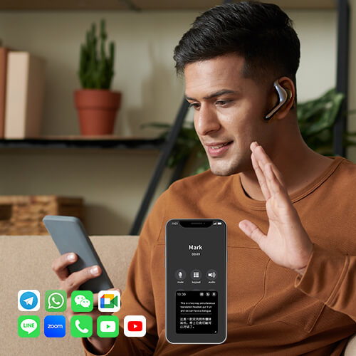 Tai nghe phiên dịch AI W4 Pro