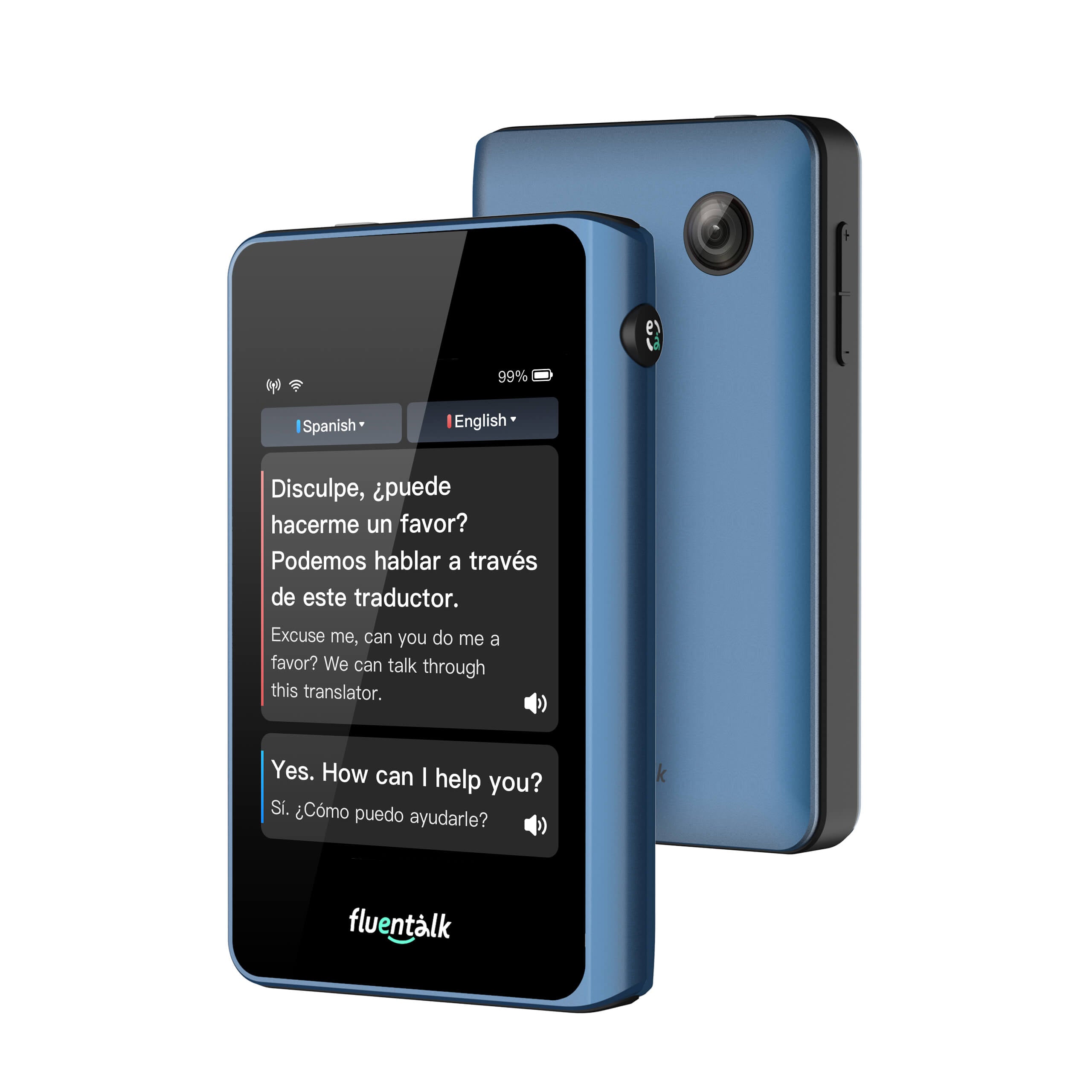 fluentalk t1 mini handheld translator device
